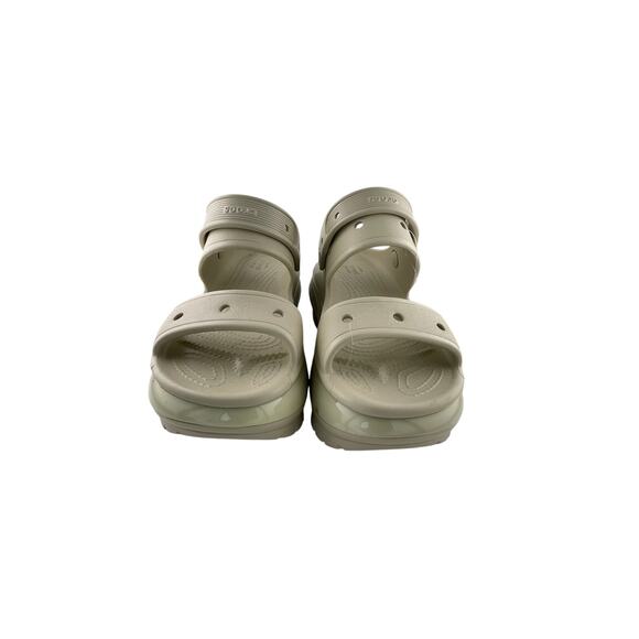 NWT Cream Mega Crush Platform Crocs Size 7 Women - Picture 4 of 7